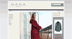 Desktop Screenshot of gada-homewear.de